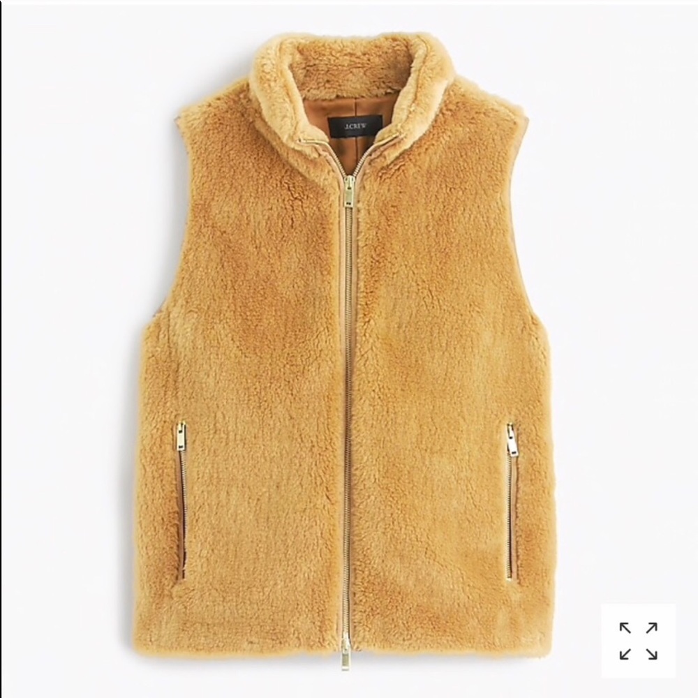 J. Crew Plush Vest